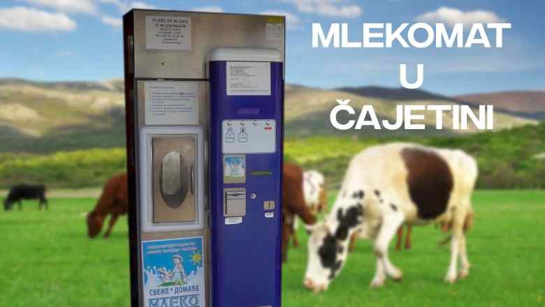Mlekomat u Čajetini i dalje jedini u Srbiji – interesovanje poljoprivrednika veliko, ali subvencija još nema